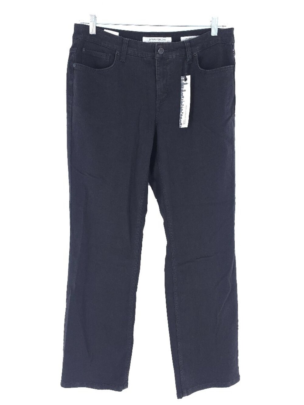 Jones New York Women Jean Gramercy Curvy Color Black Size 16W - NWT